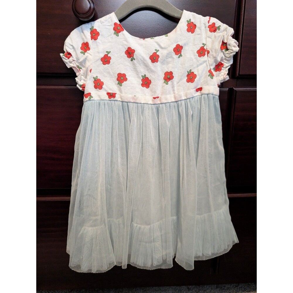Baby Boden Floral Tulle Dress size 12-18